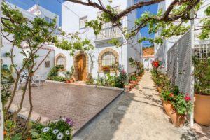 Patio Trasero - Apartamentos Patio Andaluz - Playa de La Fontanilla (Conil)