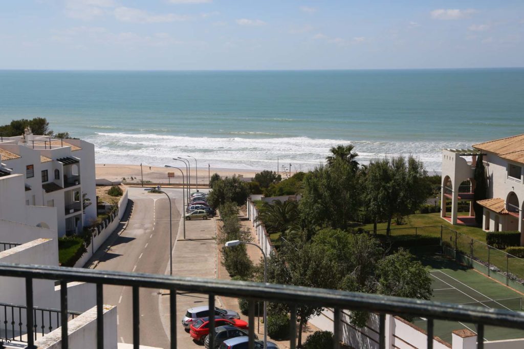 Vistas desde Apartamento Atalaya - Apartamentos Patio Andaluz - Playa de La Fontanilla (Conil)