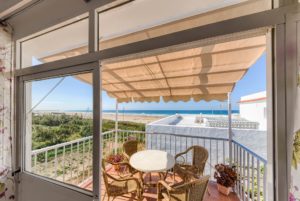 Apartamento 5 - Terraza - Apartamentos Patio Andaluz - Playa de La Fontanilla (Conil)