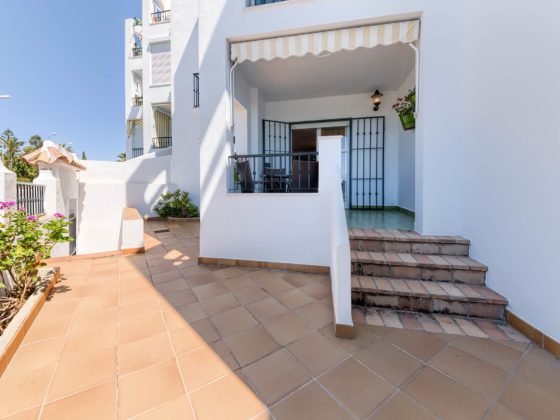 Apartamento Atalaya - Vista Entrada - Apartamentos Patio Andaluz - Playa de La Fontanilla (Conil)