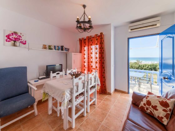 Apartamento Huerto - Salón - Apartamentos Patio Andaluz - Playa de La Fontanilla (Conil)