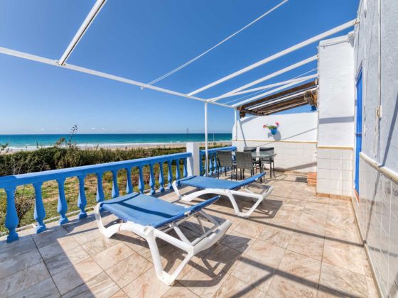 Apartamento Huerto - Hamacas en Terraza - Apartamentos Patio Andaluz - Playa de La Fontanilla (Conil)