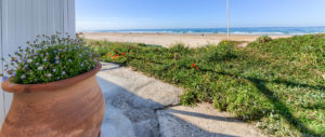 Cabecera vistas a la playa - Escaleras - Apartamentos Patio Andaluz - Playa de La Fontanilla (Conil)
