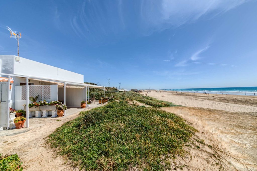 Vista de la Playa - Apartamentos Patio Andaluz - Playa de La Fontanilla (Conil)